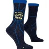 Actual Superhero Crew Socks