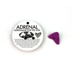 Adrenal Lapel Pin