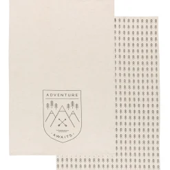 Adventure Awaits Tea Towels Set Of 2