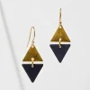 Alta Earrings Black