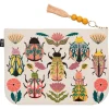 Amulet Large Embroidered Zipper Pouch