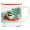 Animals In Canoe Mug