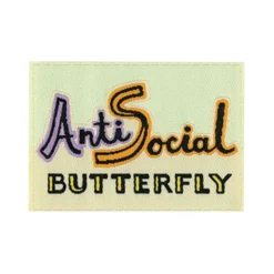 Antisocial Butterfly Tag Socks