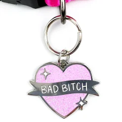 Bad Bitch Pet Collar Tag
