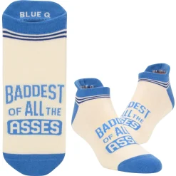 Baddest Of Asses Sneaker Socks