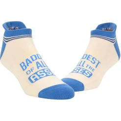 Baddest Of Asses Sneaker Socks