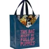 Bag Full Of Puppies Handy Tote