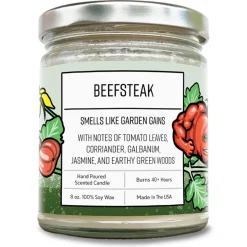 Beefsteak 8Oz Soy Candle