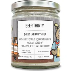 Beer Thirty 8Oz Soy Candle