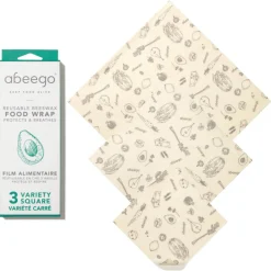 Beeswax Food Wraps 3 Assorted Squares