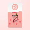 Best-Tea Boba Tea Pin Pink