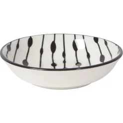 Black & White Bits And Dots Pinch Bowls