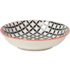 Black Lattice Dip Bowl