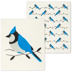 Blue Jays Swedish Dishcloths Set Of 2