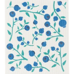 Blueberries Swedish Dishcloth