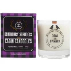 Blueberry Strudels And Cabin Canoodles Candle