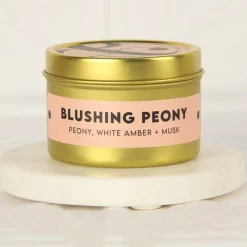Blushing Peony Soy Candle 4Oz