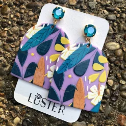 Botanical Babe Unique Statement Earrings