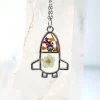 Botanical Rocket Ship Necklace