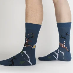 Brew-Dolph Men's Crew Socks
