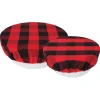 Buffalo Plaid Bowl Covers Set Of 2
