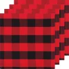 Buffalo Plaid Second Spin Napkins Set Of 4