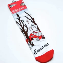 Canadian Maple Syrup Can Socks
