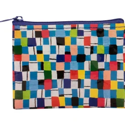 Checkerboard Coin Purse