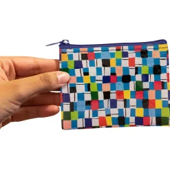Checkerboard Coin Purse