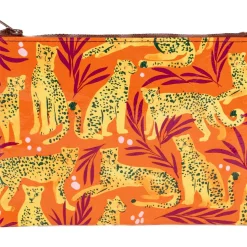 Cheetah Zipper Pouch