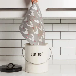 Chicken Scratch Swedish Dish Towel