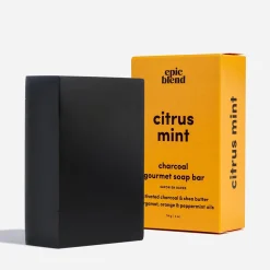 Citrus Mint Charcoal Bar Soap