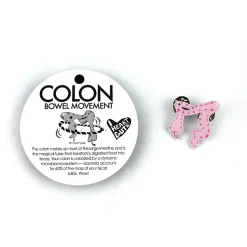 Colon Lapel Pin