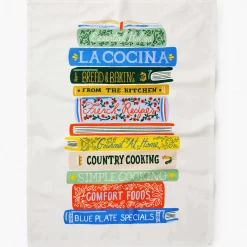 Cookbooks Tea Towel