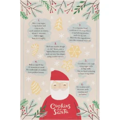 Cookies For Santa Dish Towel