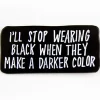 Darker Color Enamel Pin