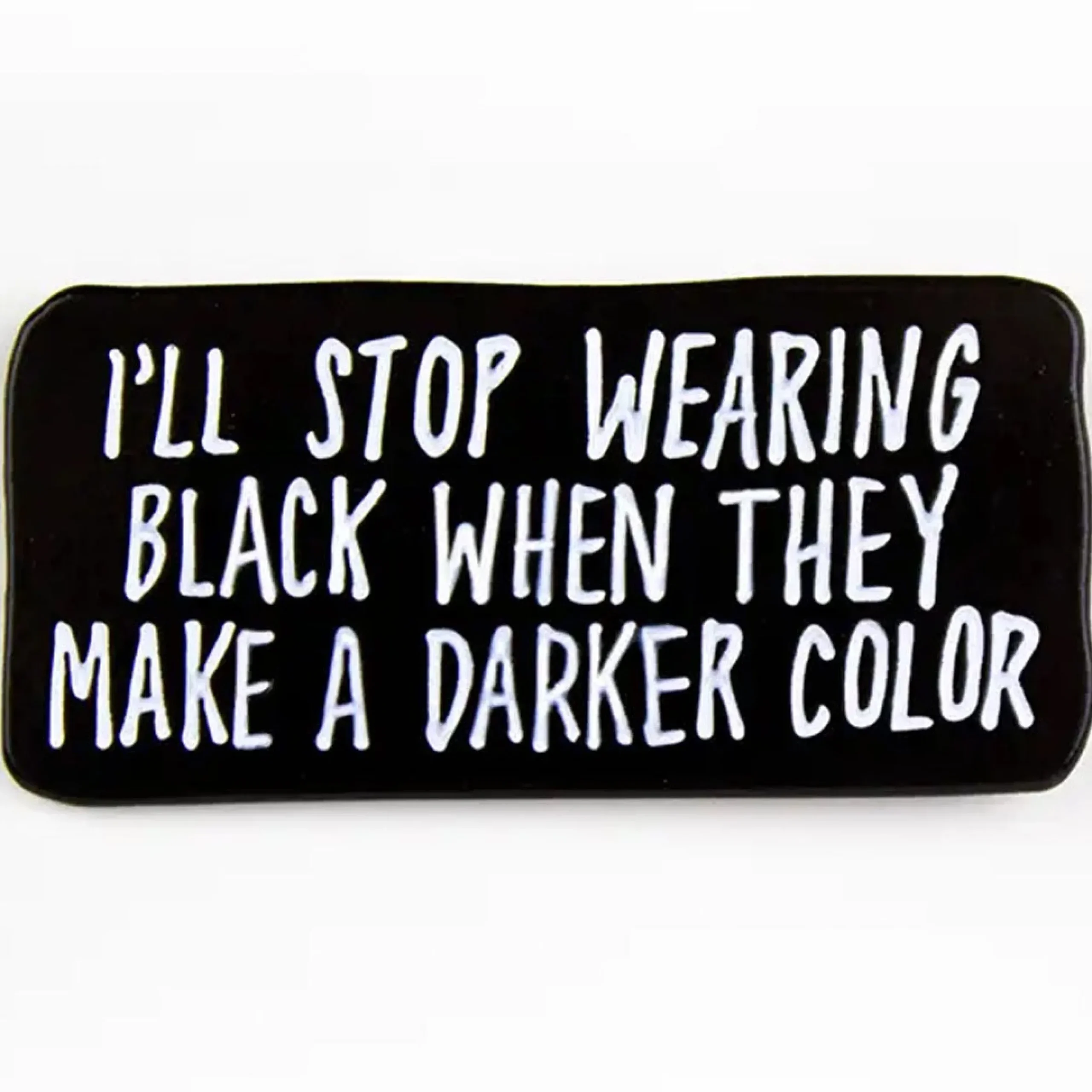 Darker Color Enamel Pin