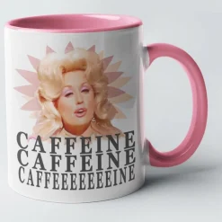 Dolly Parton - Caffeine, Caffeine Coffee Mug