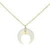 Double Horn Necklace