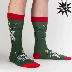 Eating Light This Holiday Men's Crew Socks