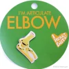 Elbow Lapel Pin
