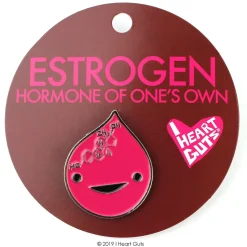 Estrogen Lapel Pin