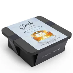 Extra Large Ice Cube Tray Charcoal