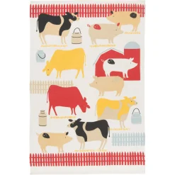 Farm To Table Floursack Dishtowels Set Of 3