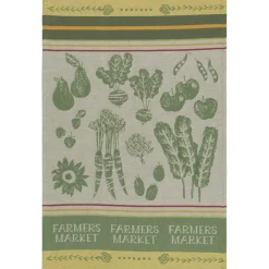 Farmer's Market Jacquard Tea Towel