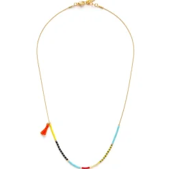 Fiesta - Japanese Seed Bead Necklace