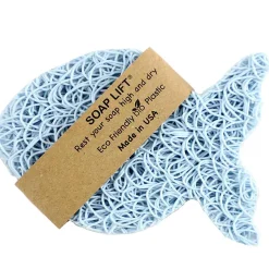 Fish Soap Lift Soap Saver - Seaside Blue