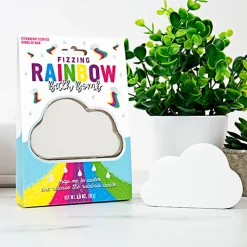 Fizzing Rainbow Cloud Bath Bomb