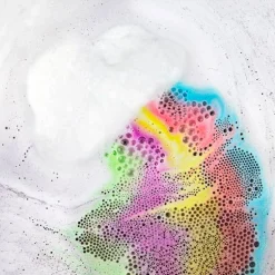 Fizzing Rainbow Cloud Bath Bomb