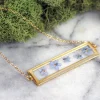 Forget Me Not Bar Necklace
